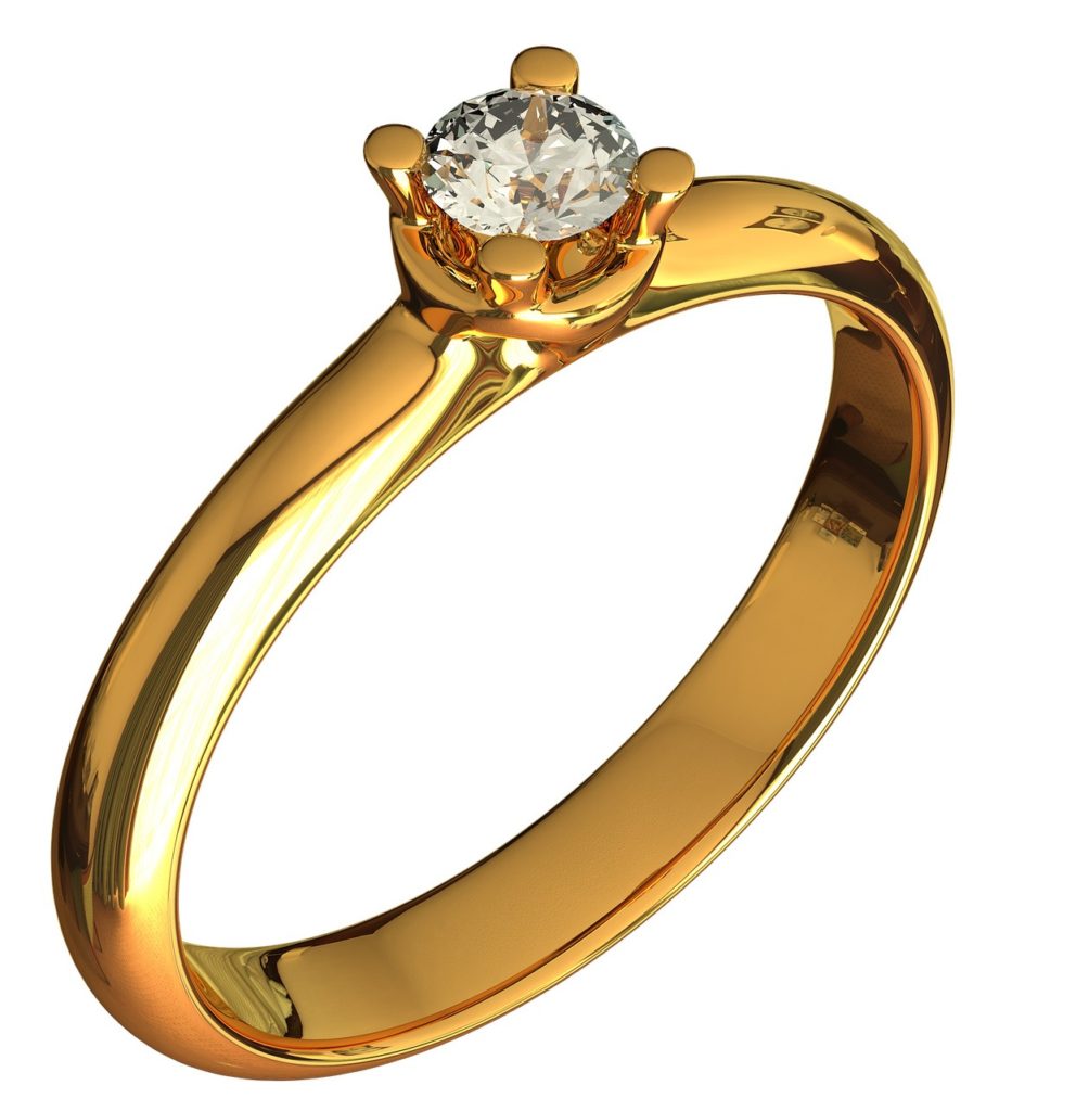 Ювелирные украшения кольцо с камнем